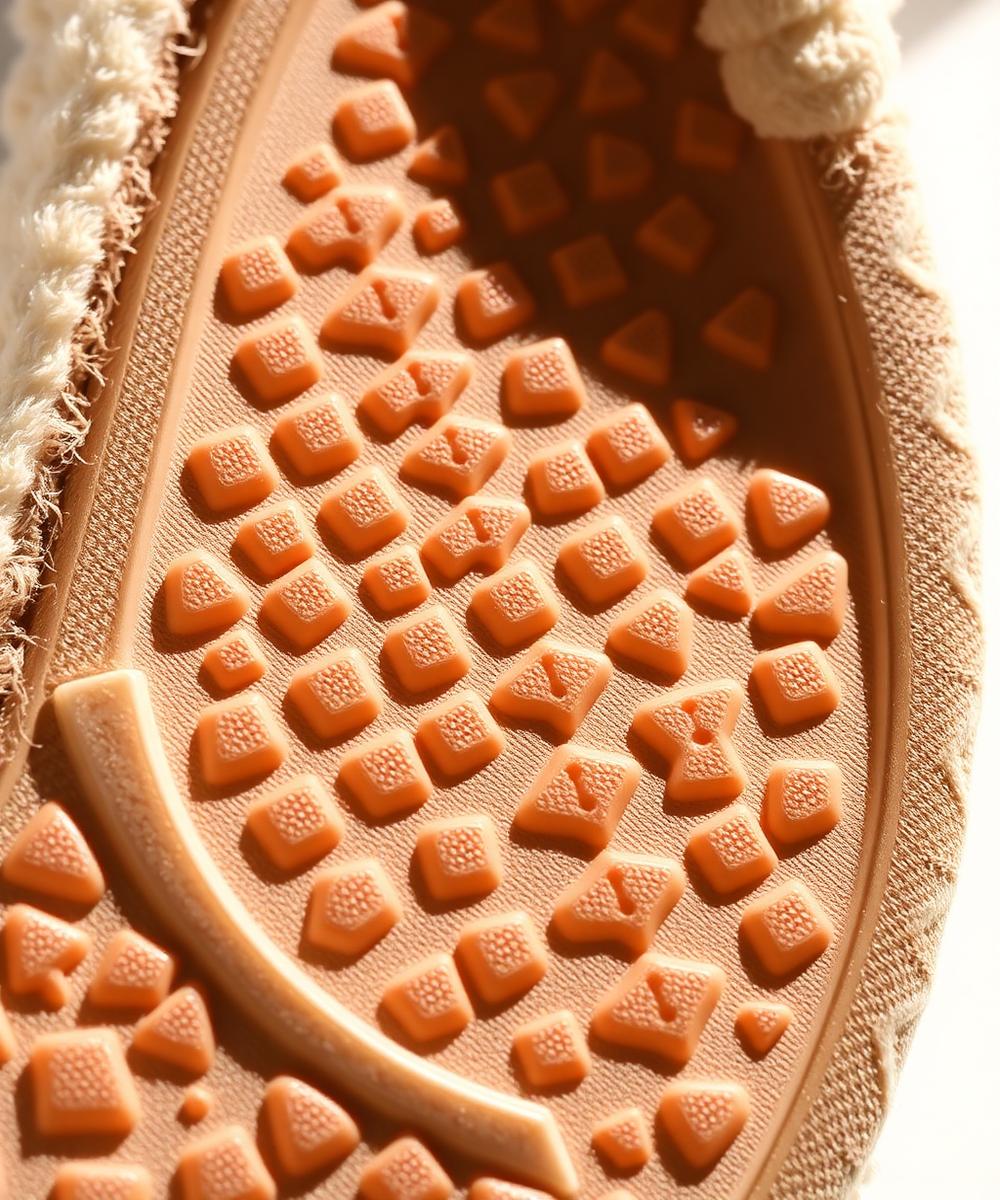 Anti-slip sole pattern macro